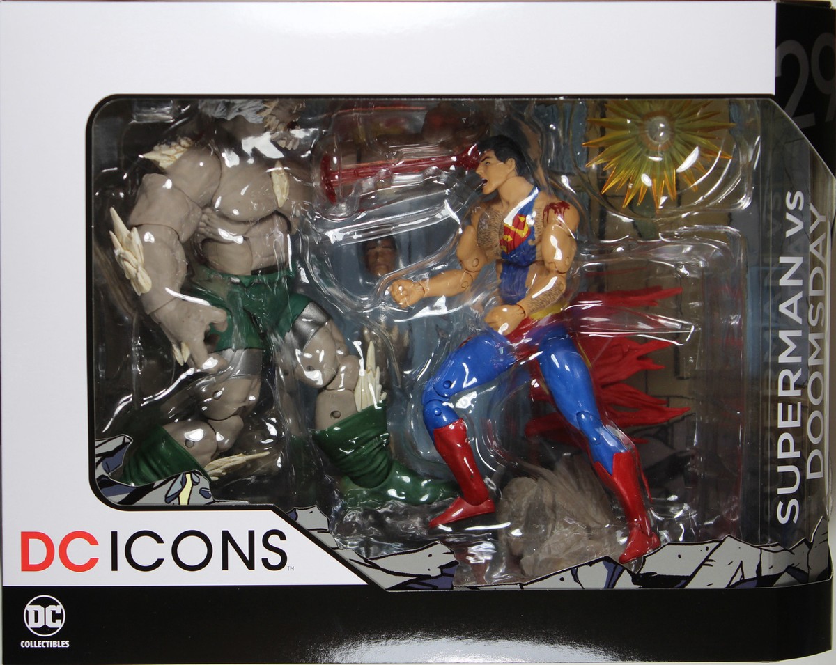 DC Collectibles ~ DEATH OF SUPERMAN DELUXE ACTION FIGURE SET