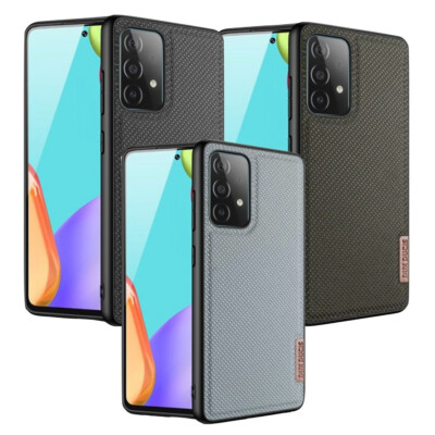 Handyhülle Hülle für Samsung A72 4G Schutzhülle Nylon schwarz grau grün