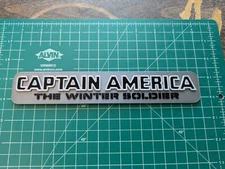Capt Captain America Winter Soldier 3D printed logo color desk shelf wall Marvel