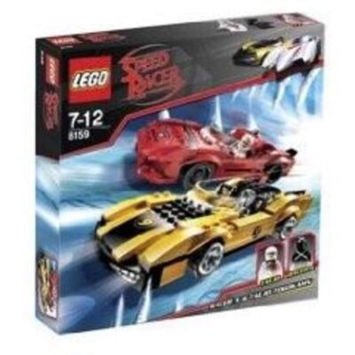 LEGO  Speed Racer 8159 Racer X & Taejo Togokhan