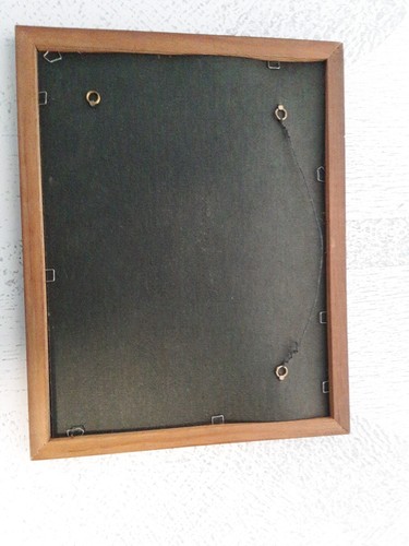 Vintage Signed Painting Or Picture in Frame 1972 - Picture 11 of 22