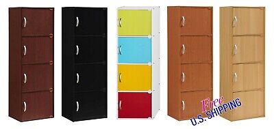Tall Storage Cabinet Organizer Shelves Door Kitchen Pantry Office Bathroom Wood Tall Storage Cabinet Organizer Shelves Door Kitchen Pantry Office Bathroom Wood