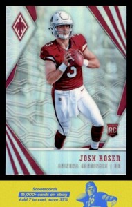 2018 Panini Phoenix Josh Rosen    RC #101 Arizona Cardinals