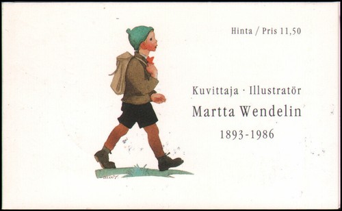 Finland #920a Used booklet, cancelled stamps