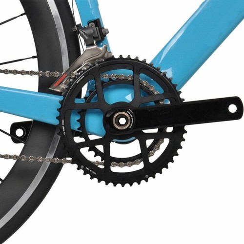 54cm Carbon Bicycle Aero Full Road bike frame Wheels 700C Clincher Fork V brake - Picture 10 of 11