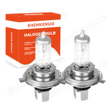 For Honda CR-V 1997-2004 2x 100W H4 Halogen Headlight Hi/Lo Beam Warm White Bulb