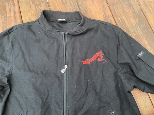 Kawasaki Vulcan Autopilot Jacket Large Black Motorcycle Jacket 100% Cotton NICE - Picture 4 of 5