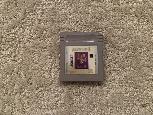 Final Fantasy Legend III Nintendo Gameboy, 1993 Cartridge Authentic Tested Works