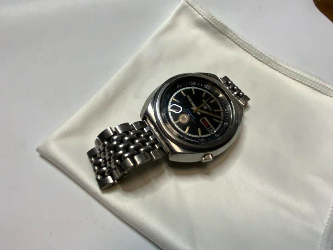 SEIKO Vintage Watch 5 SPORTS. 7019-6010 1970's Tested SEIKO Vintage Watch 5 SPORTS. 7019-6010 1970's Tested