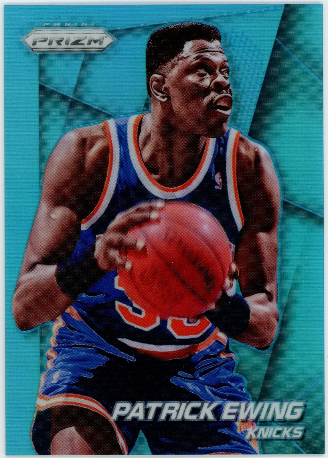 2014-15 Panini Prizm Light Blue Prizm Patrick Ewing 29/49 #196