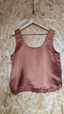 Whistles Satin Vest Top Size 16