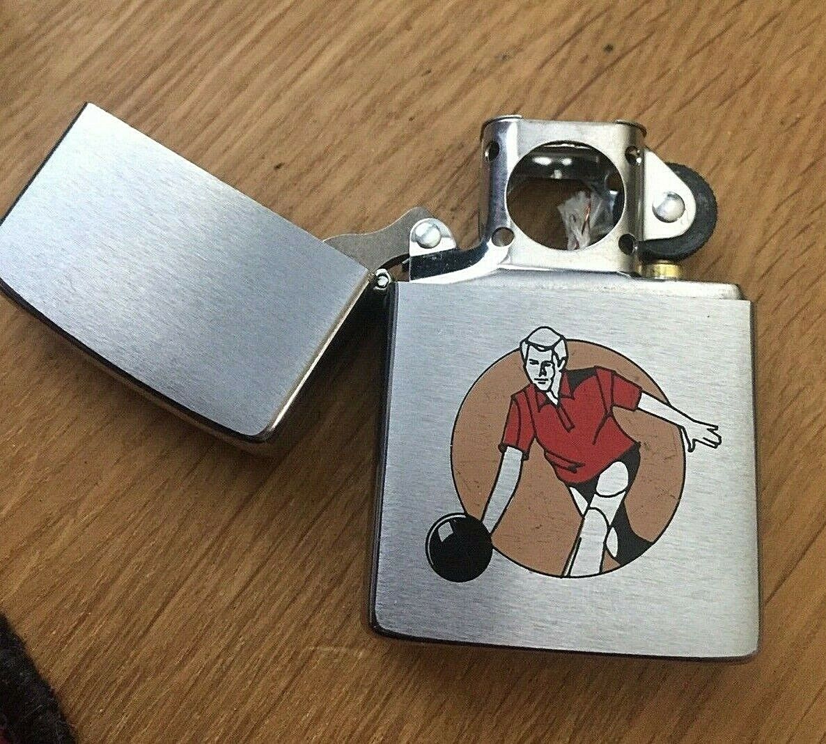 Zippo Bowling Bowler Man 1976 w/ 2019 cigar insert | eBay Zippo Bowling Bowler Man 1976 w/ 2019 cigar insert | eBay