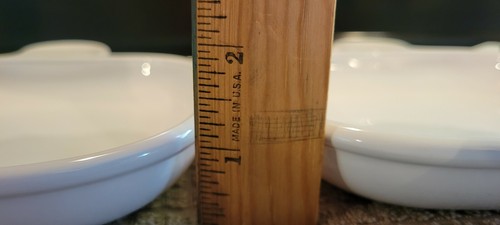 Corning Ware P-185-B Square 2 Grab It Snack Sandwich Plates Tab Handle lot set - Picture 8 of 10