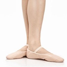  Pink Ballet Shoes Child and Adult Sizes. Full leather Sole shoe Dance Ballet 