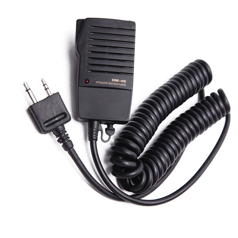 HM-46 Handheld Speaker Mic for ICOM V82 V85 IC-T2H T8A 2AT E90