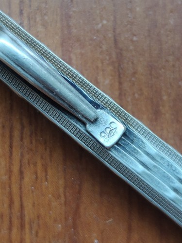 🔴Vintage SILVER 1930s Mechanical Pencil 1.18 MM Lead, Ag 900🔴 - Picture 3 of 14
