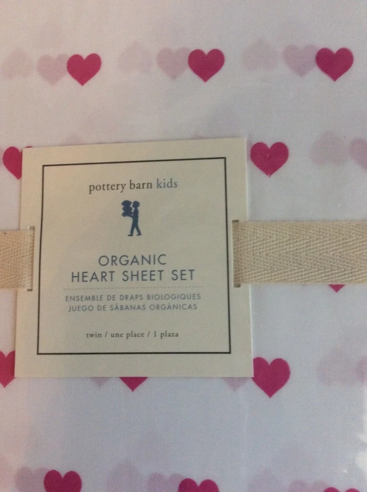 Pottery Barn Disney сердце принцесса праздник день рождения подарок школа простыня комплект. - Изображение 2 из 2