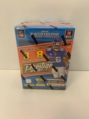 Panini Prestige 2021 NFL Blaster Box (64 Cards, Diamond Parallels)