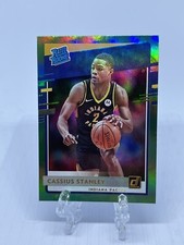 2020-21 Donruss Green Flood Rated Rookie Cassius Stanley