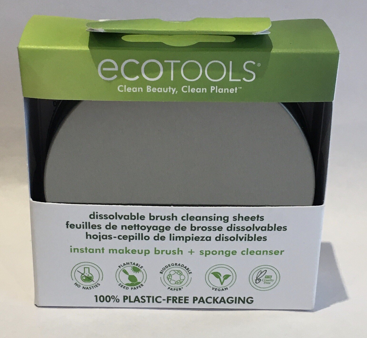 EcoTools Professional Makeup Brush Cleaner Beauty Blender Dissolving Sheets