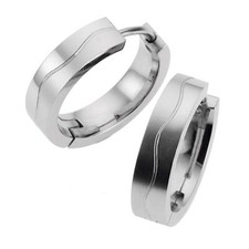 Zeeme Stainless Steel Ohrringe Creolen Damen ...