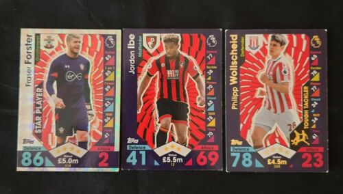 Topps Match Attax TCG Football / Soccer / Futsal - Forster, Ibe, Wollscheld - Picture 2 of 10