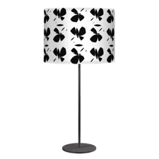 Portland Table Lamp  Butterfly in Black
