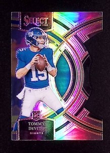 2023 SELECT- PREMIER SILVER- TOMMY DEVITO #102 GIANTS RC ROOKIE