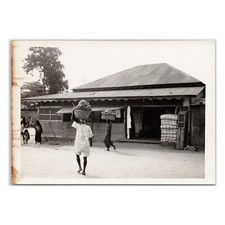 Kariakoo Market in Dar es-Salaam Photo 1950s Tanzania East Africa Street D29