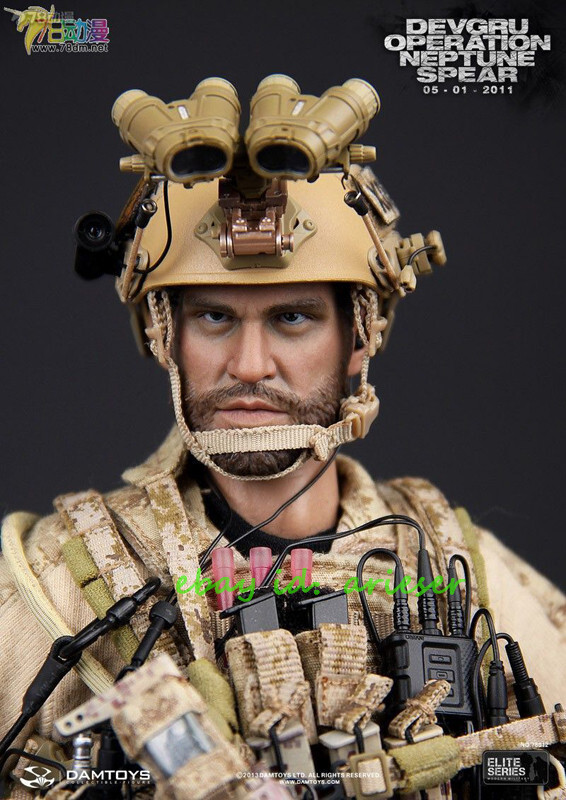 DAMTOYS　DEVGRU NEPTUNE SPEAR　78012 Damtoys 1/6 78012 Elite Series Devgru Operation Neptune Spear