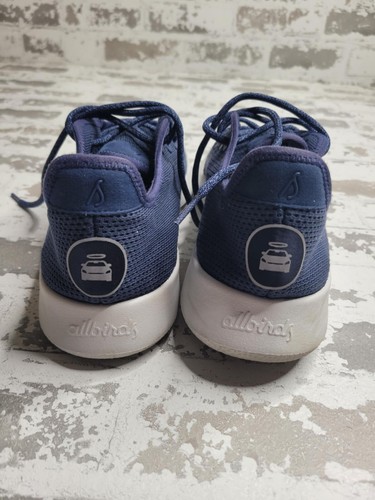 Scarpe Allbirds TR Tree Runners Uomo 12 Blu Navy Bianco Running Stringate Sneaker - Foto 4 di 7
