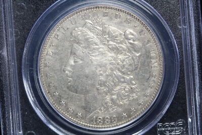 1883 Morgan Dollar XF-45 PCGS Genuine VAM-10 Sextupled Stars Top