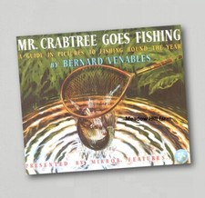 Fridge Magnet Mr Crabtree goes Fishing Coarse Lure Fly Game Fish (9)