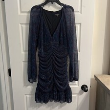 Skies Are Blue Evening Dress Size M Multi Color