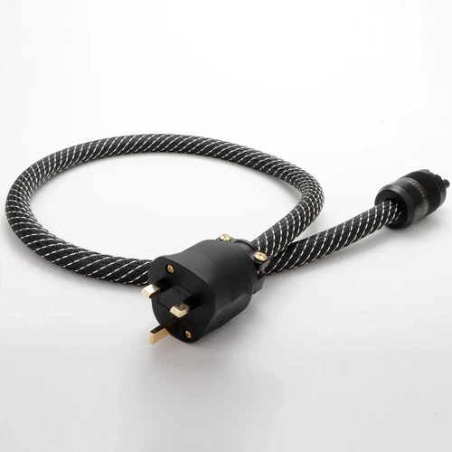 HiFi OCC Copper Cable EU Schuko US UK AU Power IEC C7 Female AC Main Supply Wire - Picture 6 of 18