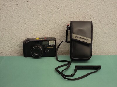 Samsung AF Zoom 700 35mm Film Camera Quartz Date Model UNTESTED 