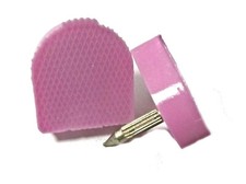 Shoe Heel Repair 2 pairs PINK Stilletto Heel Replacements Choice of 3 sizes 