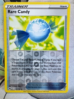 Rare candy Reverse Holo Pokemon TCG BKS468