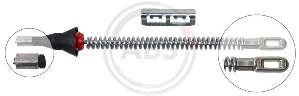 K12016 A.B.S. Cable, parking brake for CHEVROLET,OPEL,VAUXHALL