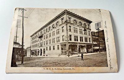YMCA Building Lancaster Pennsylvania Postcard