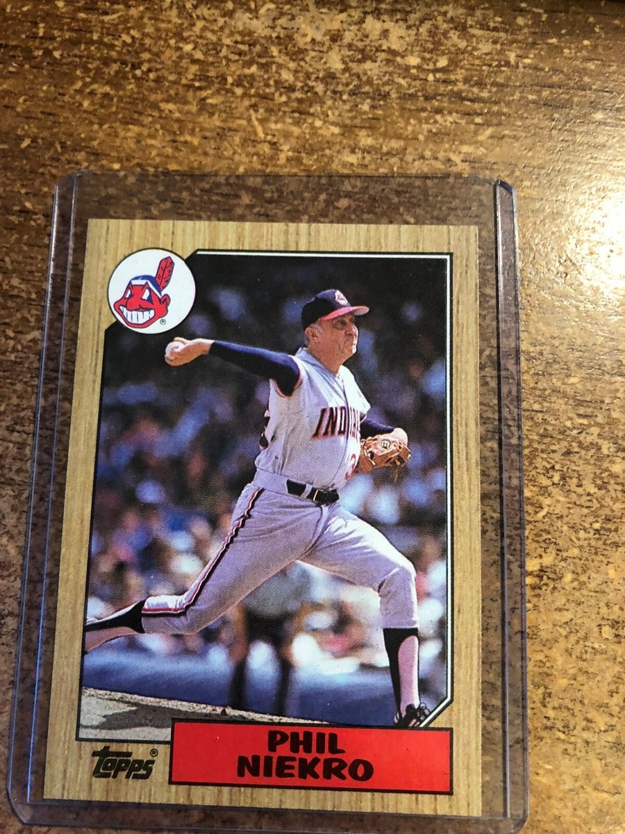 1987 Topps Baseball # 694 Phil Niekro | eBay