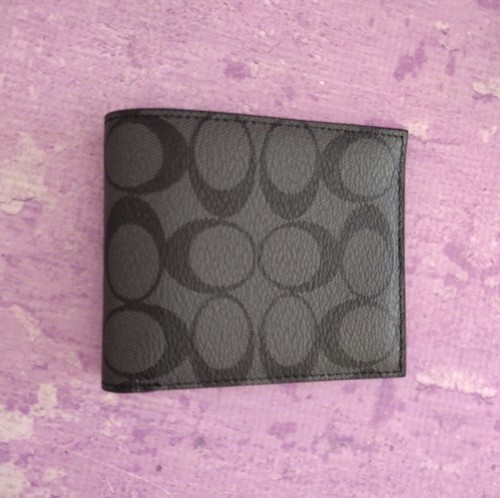 Carteras a juego negras para mujeres y hombres llavero en caja de regalo look de diseñador bolsa antipolvo NUEVO - Imagen 6 de 11