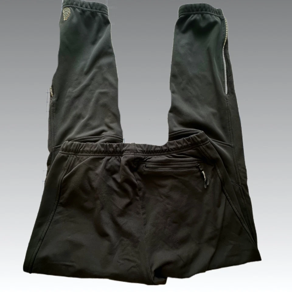 NOVARA Mens Headwind Bike Pants Cycling Windproof Water-Resist Black Large - Image 2 of 4