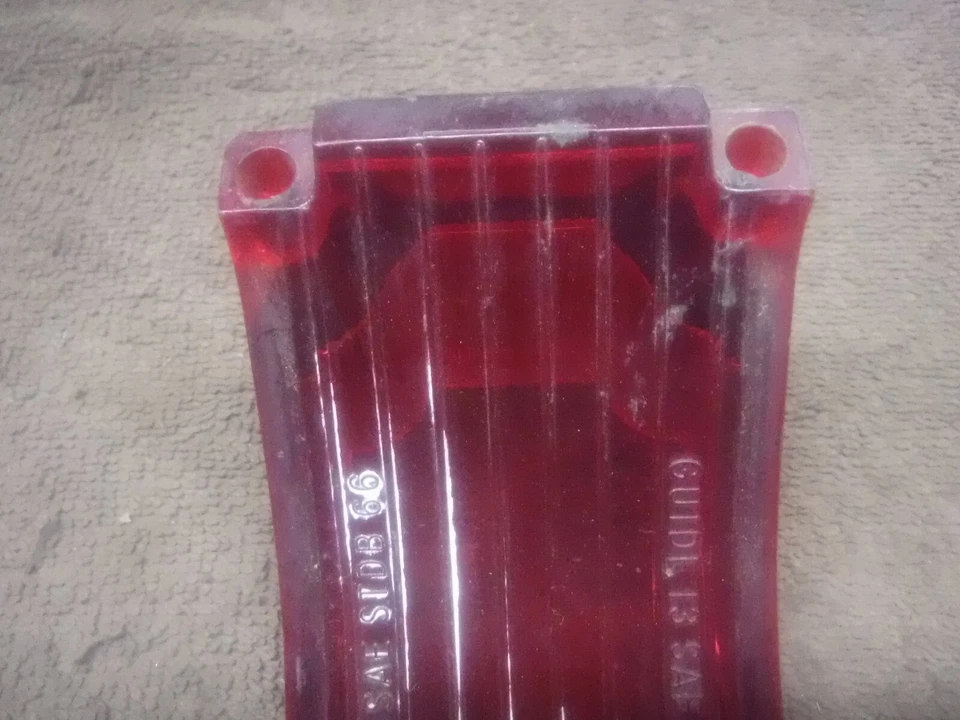 1966 Chevrolet Chevelle Taillight Lens Used OEM Part # 5957812 - Image 2 of 4