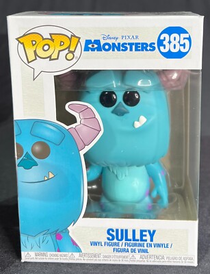 Funko Pop Monsters Inc : SULLEY #385 w/Protector Some box damage