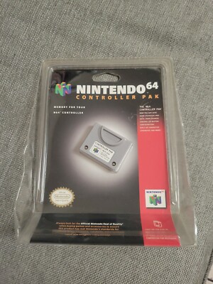 Nintendo 64 controller pak. FACTORY SEALED. | eBay