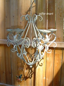 ivory-distressed-vintage-iron-scroll-hanging-Chandelier-outdoor-Candle-Holder-L