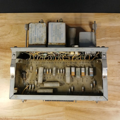 1960's Vintage PAIR AMPEX Tube Type 5751 12AU7 Direct Reproduce Amplifiers - Picture 9 of 11