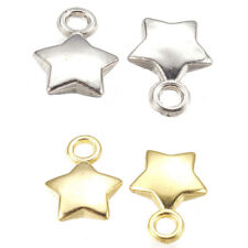 wholesale 50PCS charm plate silver Acrylic CCB heart Beads pendant 21mm