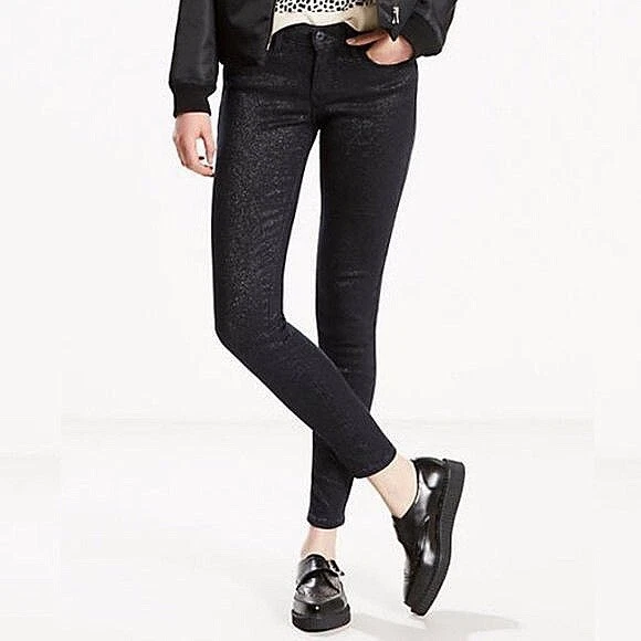 Levi's glitter jeans outlet